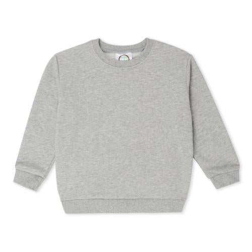 Unisex Embroidered Puff Sleeve Sweatshirt