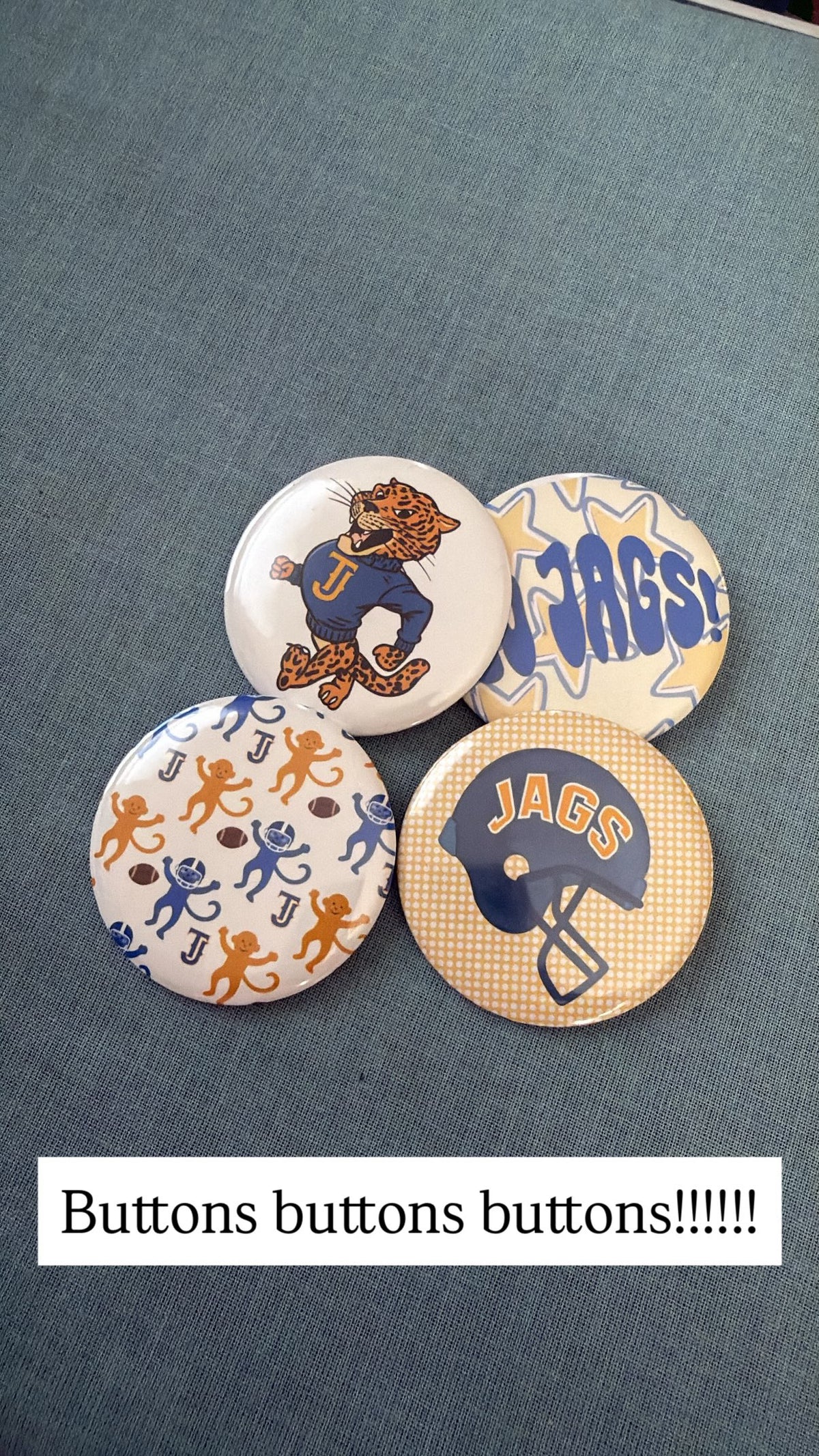 2.25 in Gameday Buttons
