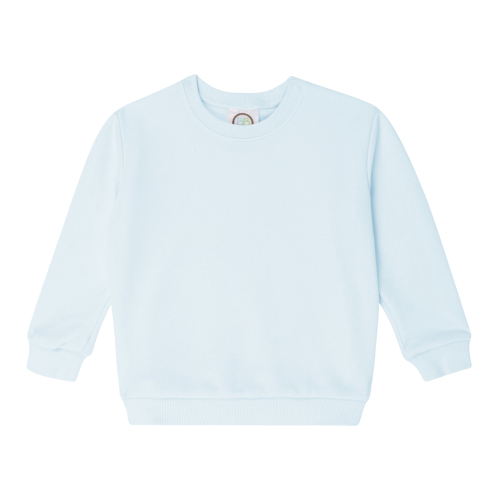 Unisex Embroidered Puff Sleeve Sweatshirt