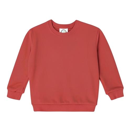 Unisex Embroidered Puff Sleeve Sweatshirt
